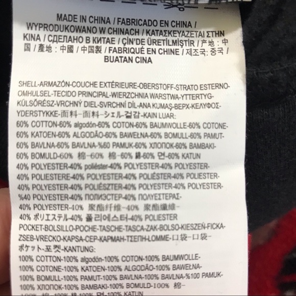 NWT VANS Rainee rainbow crop pants black stripe Sm - Picture 8 of 8